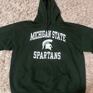 Green Michigan State Spartans Hoodie